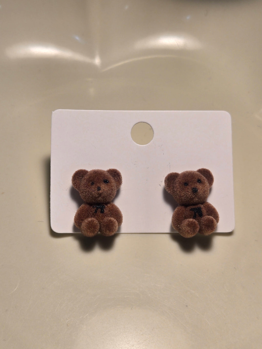 Teddy Bear Earring Stud