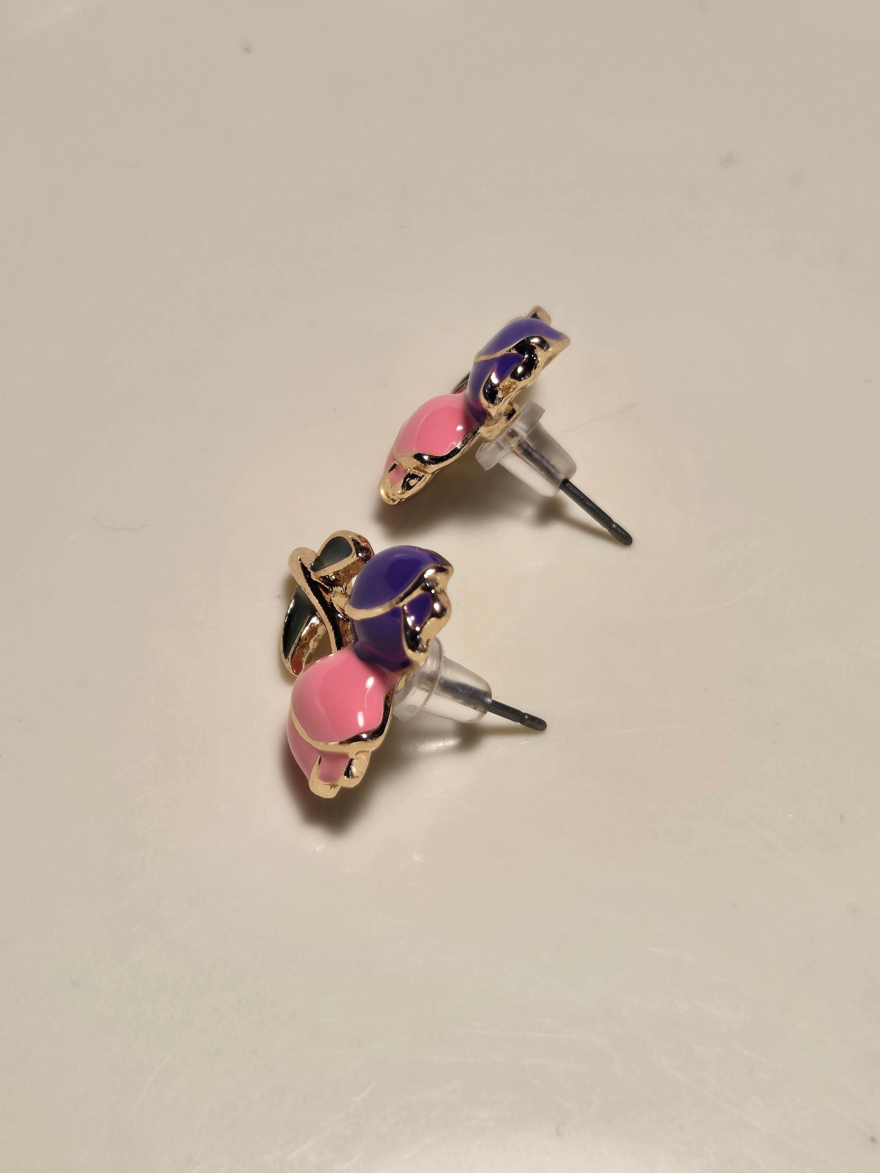 Tulip Earring Gold-Plated